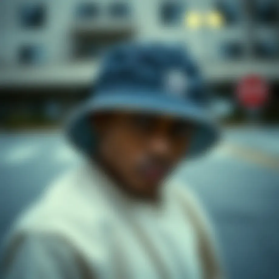 Adidas Originals washed bucket hat with captivating design