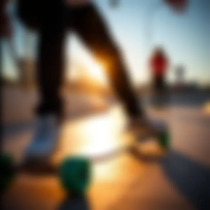 Innovative Collaboration of Brands Afterpay logo integrated with Moxi Skates branding in a creative design