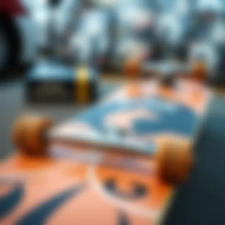 Overview of the components of the Andy Anderson skateboard complete