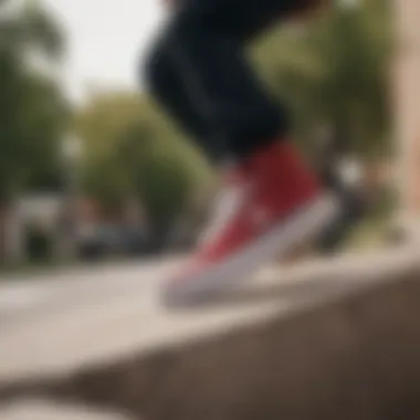 DC Shoes showcasing performance features