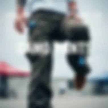 An infographic illustrating care tips for maintaining camo cargo pants