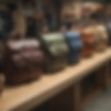 Showcase of Dickies Man Bag Style Variations Various style variations of the Dickies man bag on display