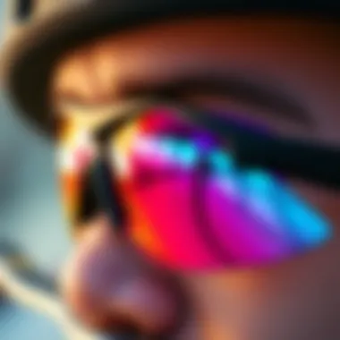 Close-up of Dragon Optical Glasses showcasing innovative lens technology