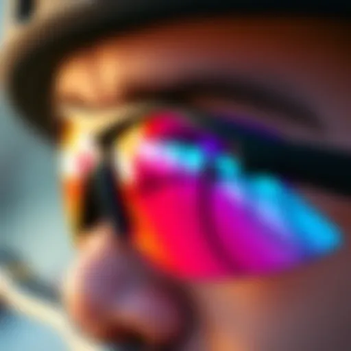 Close-up of Dragon Optical Glasses showcasing innovative lens technology