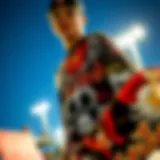 Vibrant Ed Hardy Design Artistic representation of an Ed Hardy T-shirt showcasing bold designs