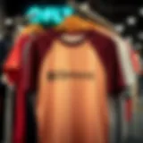 Stylish Element shirt displayed on hanger