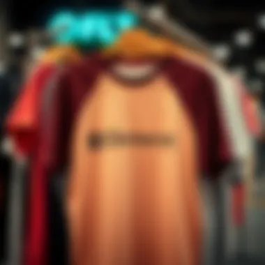 Stylish Element shirt displayed on hanger