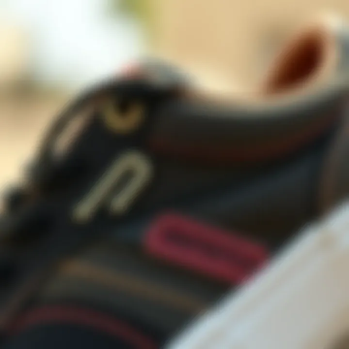 Close-up view of Emerica The Wino showcasing its unique design and texture