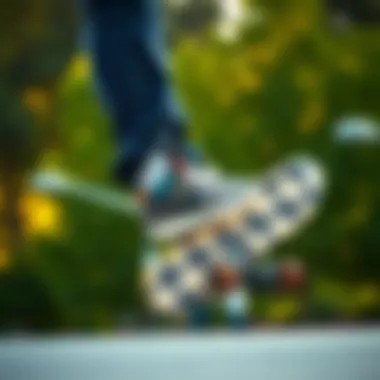 Skateboarder performing a trick while wearing Emerica The Wino