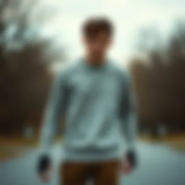 Lightweight sweater perfect for skateboarding