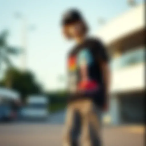 Anime shirt design featuring iconic characters