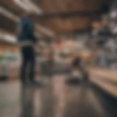 A young shopper using Afterpay at checkout