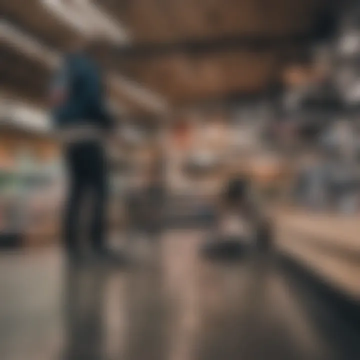 A young shopper using Afterpay at checkout