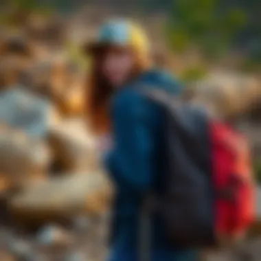 Adventure Awaits: The Durable Outdoor Backpack Teen enjoying outdoor activities with a durable backpack