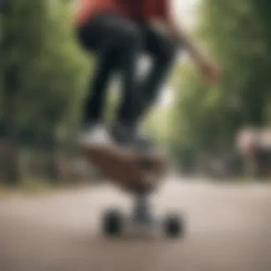 Marketing campaign for a skateboarding brand