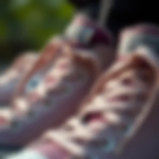 Close-up view of Converse Run Star Hike detailing