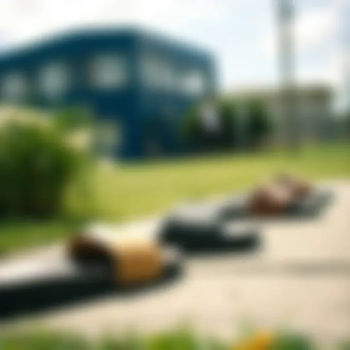 Slides in Everyday Life An outdoor scene highlighting slides in a casual setting.