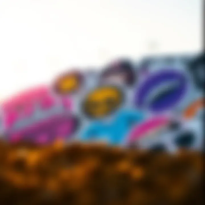 A collection of trendy stickers from various artists