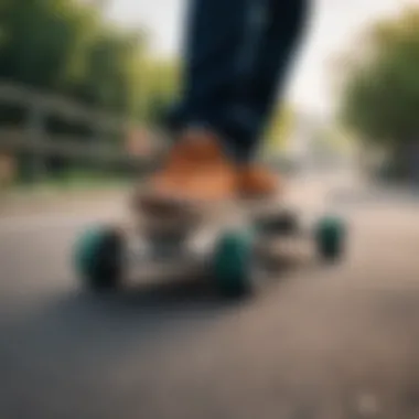 Skateboard integrated with technology features