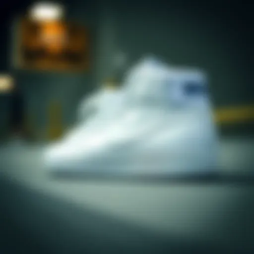 Classic Nike Blazer Mid '77 silhouette showcasing all white design