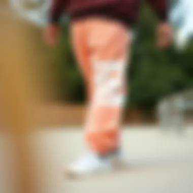 Sustainable Fashion Considerations Sustainable fashion elements in Nike Peach Sweatpants