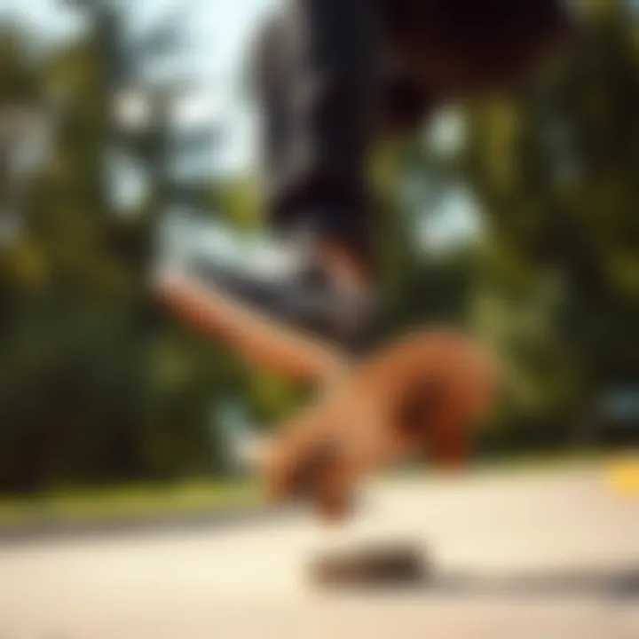 Skateboarding in Style: The Role of Vans in Performance A skateboarder performing tricks wearing Vans shoes