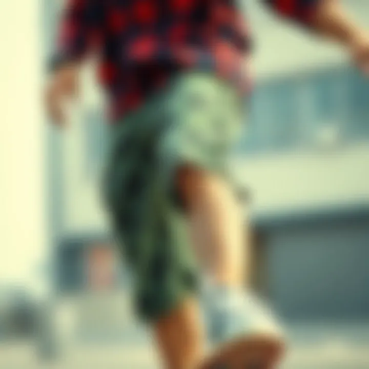 Stylish skater outfit combining functionality and aesthetics