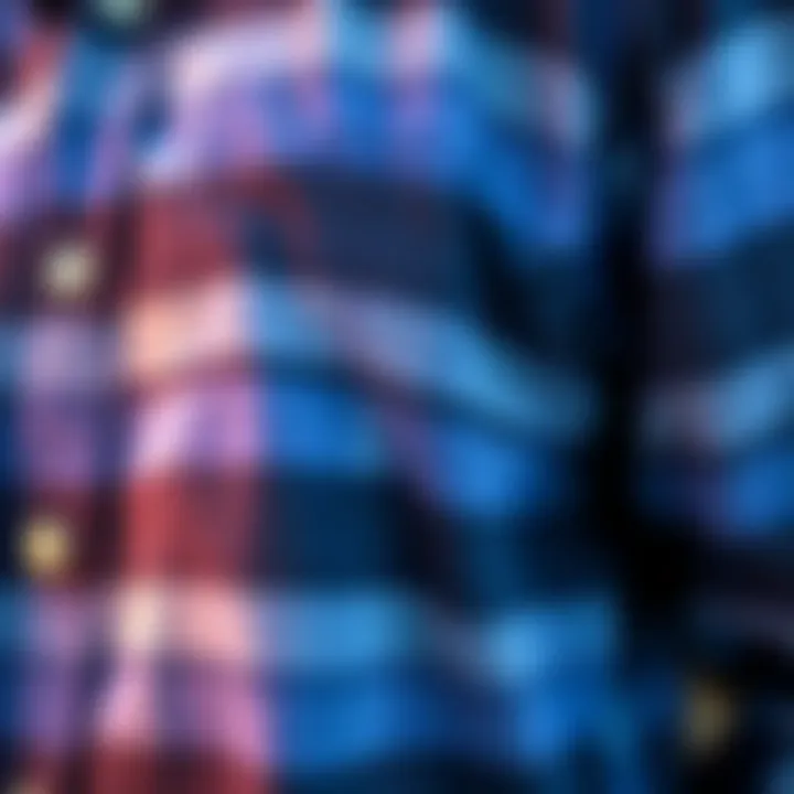 Textural Qualities of Royal Blue Flannel Close-up of royal blue flannel fabric texture