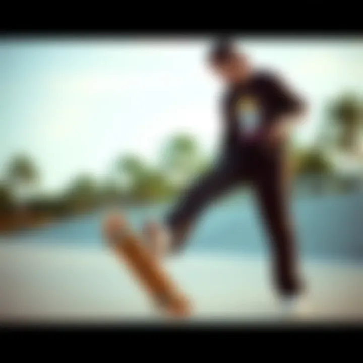 Influential skateboarding icons wearing iconic styles