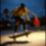 Vibrant skater apparel showcasing the essence of skate culture