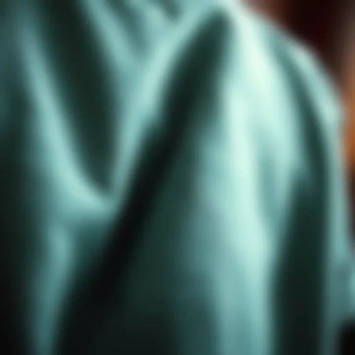 Textures of Quality Materials in Surf Sweatshirts Close-up of the materials used in surf brand sweatshirts showcasing texture and quality.