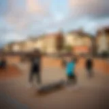 Brighton skatepark bustling with activity