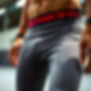 Detailed view of Ethika Staple Fit showcasing unique design features