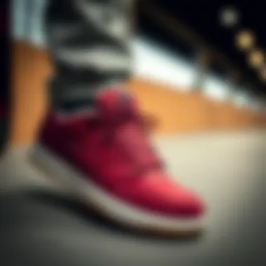 Nike SB Maroon showcasing its unique colorway and design elements