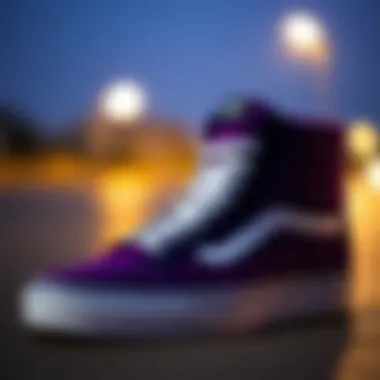 Notable Exploring the Vans Sk8 Hi Purple: A Perfect Blend of Style and Functionality