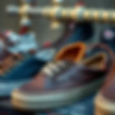 Collection of Leather Vans Styles Collection of different styles of Vans incorporating leather components