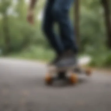 User showcasing their experience with the Zealot electric skateboard