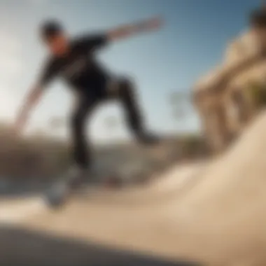 Dynamic Gameplay in Tony Hawk Pro Skater Dynamic gameplay showcasing tricks and maneuvers