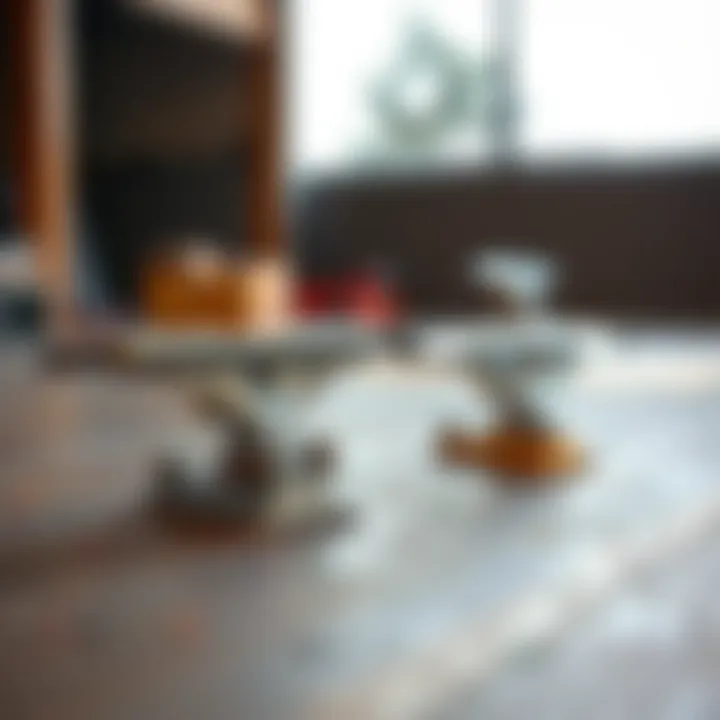 Comparative Analysis of Gullwing and Traditional Trucks Comparison of gullwing and traditional skate trucks side by side