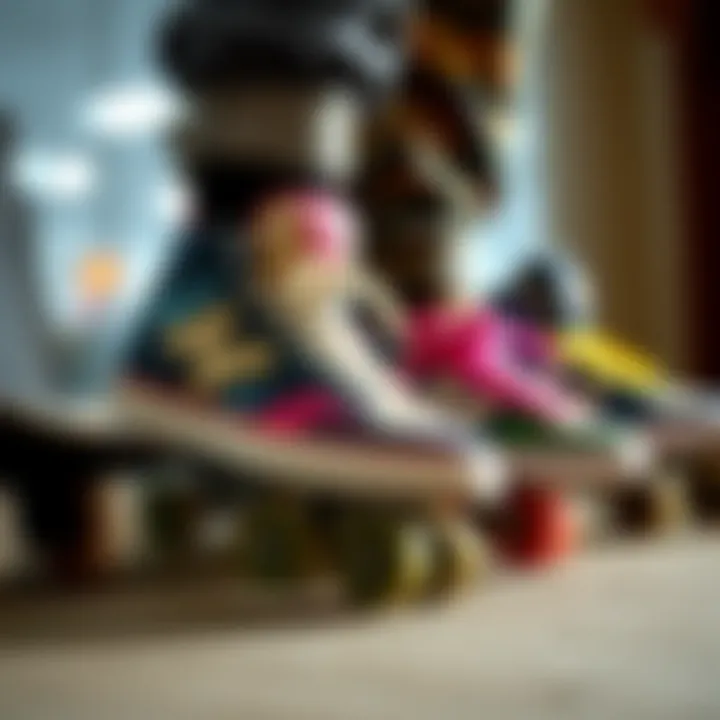 Diverse Styles of Heelys for Every Skater Stylish collection of Heelys in various designs and colors