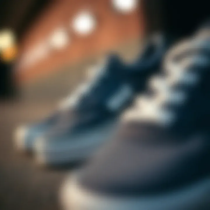 Close-up of HUF Dylan Slip showcasing premium materials and craftsmanship