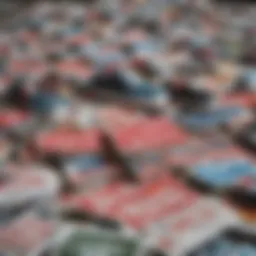 Vans coupons collection spread out on a table