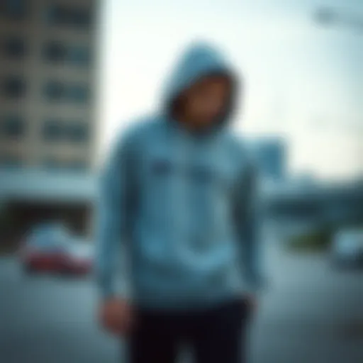 Stylish hoodie design showcasing versatility