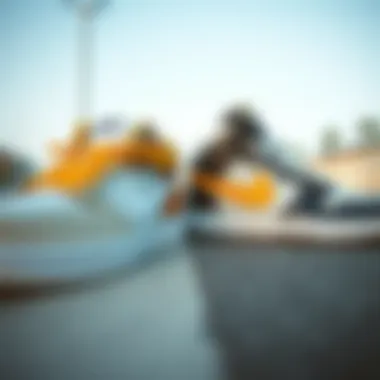 Side-by-side comparison of Nike SB Force 58 shoes and other skate shoes