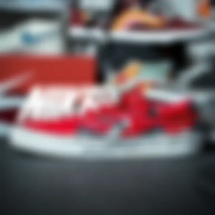 A collage of brand collaborations featuring both Nike and Vans