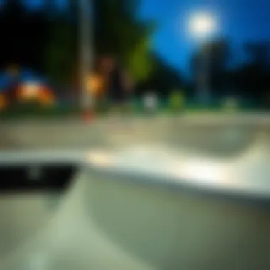 Mastering Tricks in the Skatepark Skaters performing tricks on ramps and rails