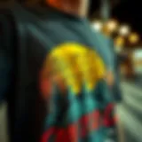Iconic Vintage Designs of Santa Cruz Vintage Santa Cruz skateboard t-shirt design showcasing iconic graphics