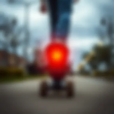 Safety Features of Skatebolt Breeze 2 Safety features of the Skatebolt Breeze 2 electric skateboard demonstrating user protection