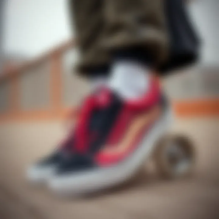 A stylish outfit featuring Vans Old Skool sneakers