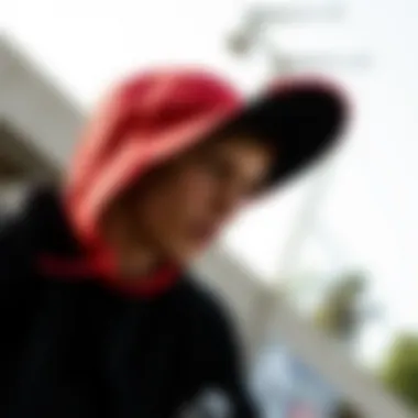 The Evolution of the Mesh Hat in Skateboarding Artistic representation of the evolution of the mesh hat over the decades